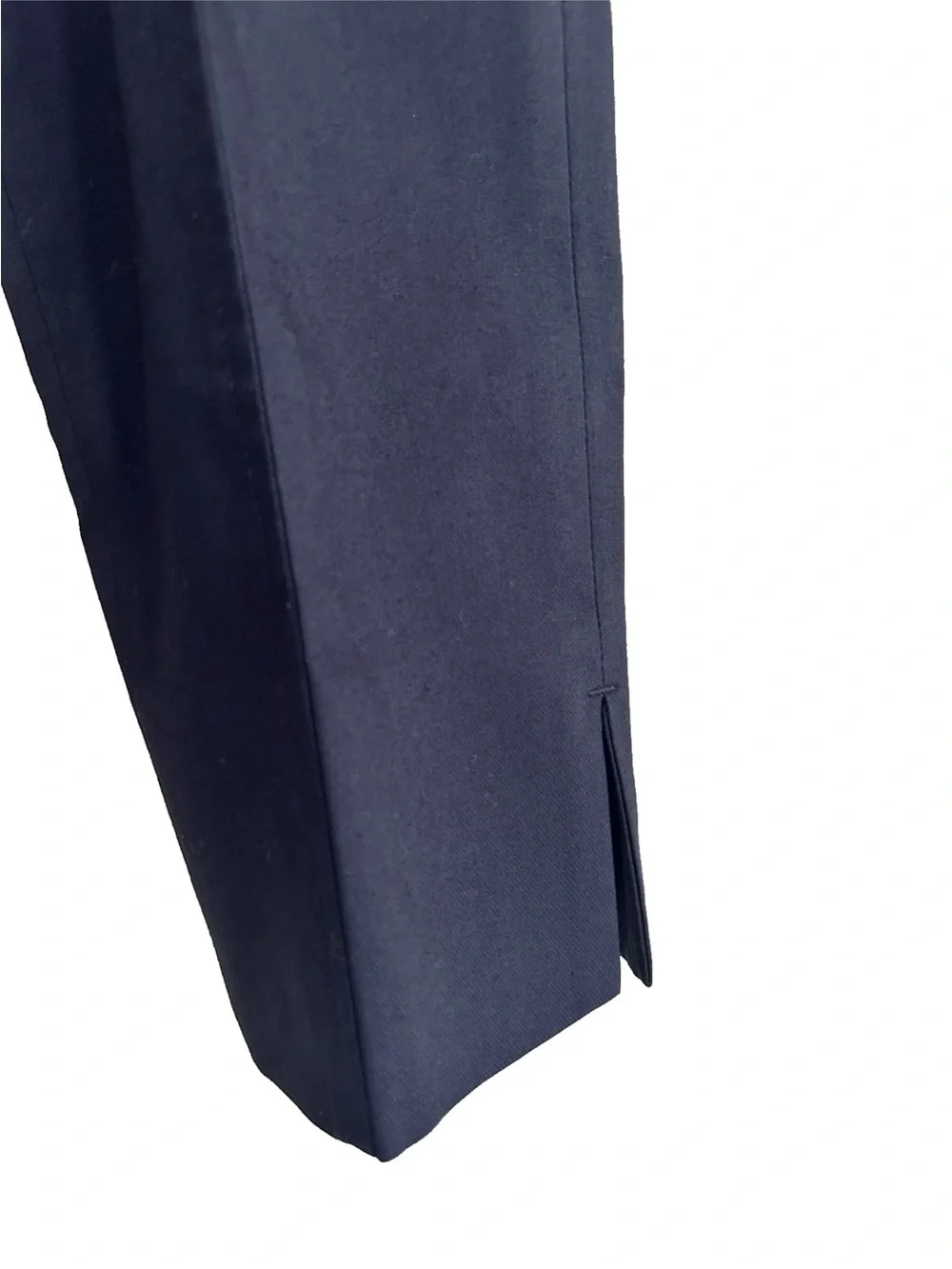 Tory Burch | Callie Skinny Crop Pants Size 4 Navy Blue Slimming Trousers